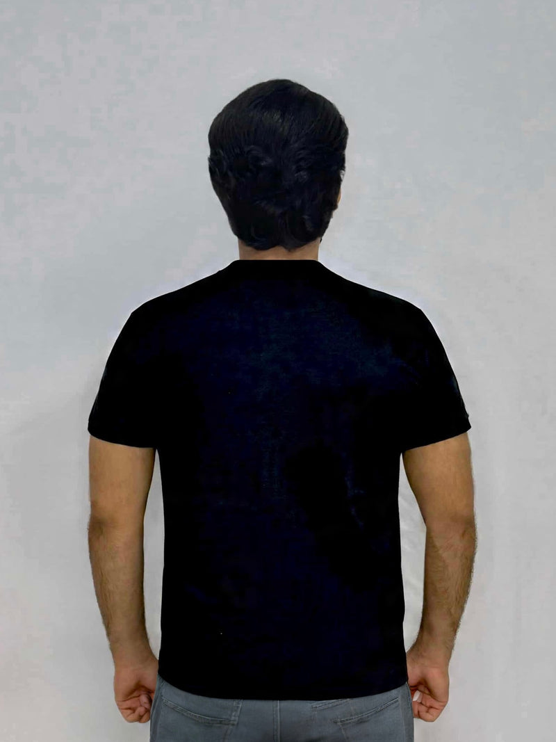 Plain Cotton Crew Neck T-Shirt