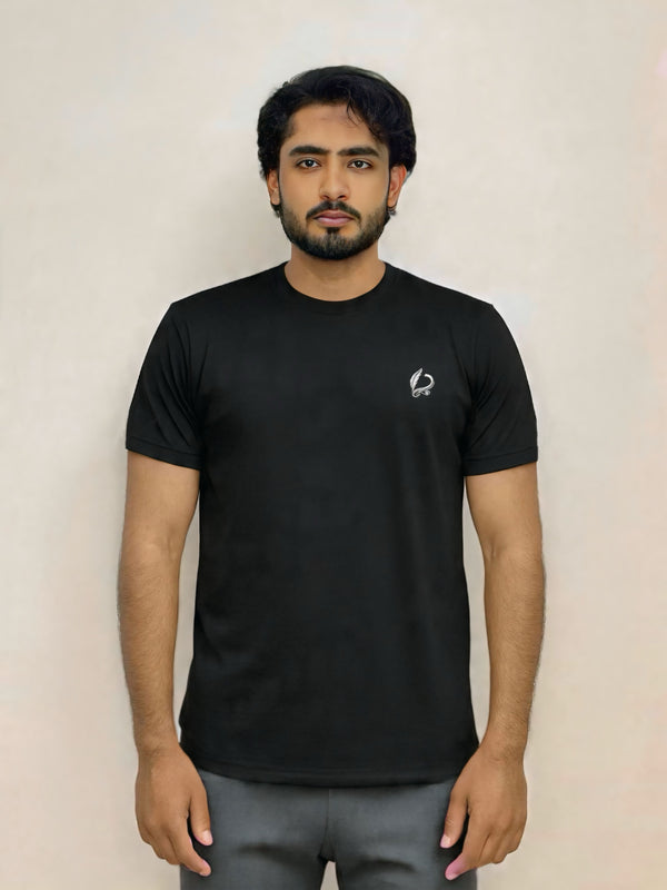 Plain Cotton Crew Neck T-Shirt